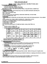 Đề cương ôn tập Hóa học Lớp 10 - Chương 2 Bảng tuần hoàn các nguyên tố hóa học - Nguyễn Công Trứ